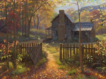 Welcome to home hen scenery Oil Paintings